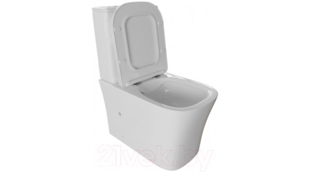 Унитаз напольный Wave Promo (белый глянец)
