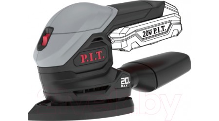Дельтавидная шлифовальная машина P.I.T PSP20H-140A
