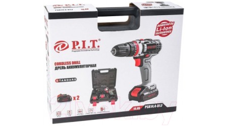 Аккумуляторная дрель-шуруповерт P.I.T PSR 14.4-D1F