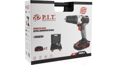 Аккумуляторная дрель-шуруповерт P.I.T PSR 20-C