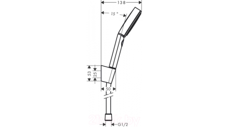 Душевой гарнитур Hansgrohe Pulsify 24303670