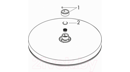 Верхний душ Hansgrohe Pulsify 26 24140670