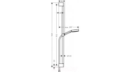 Душевой гарнитур Hansgrohe Pulsify Relaxation 24170000