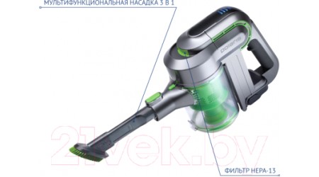 Вертикальный портативный пылесос Polaris PVCS 0622HG