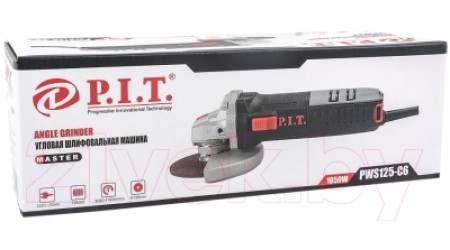 Угловая шлифовальная машина P.I.T PWS125-C6