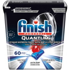Таблетки для посудомоечных машин Finish Quantum Ultimate коробка (60шт)