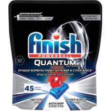 Таблетки для посудомоечных машин Finish Quantum Ultimate дойпак (45шт)