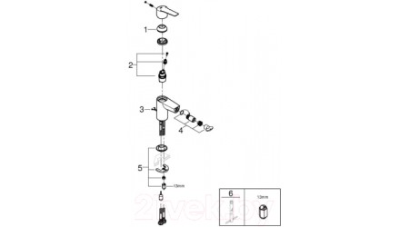 Смеситель GROHE QuickFix Start 32281002 