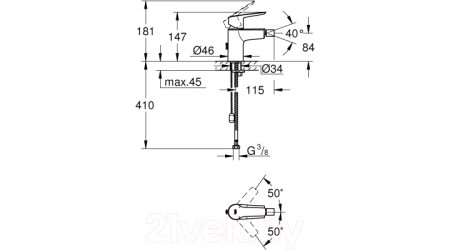 Смеситель GROHE QuickFix Start 32281002 