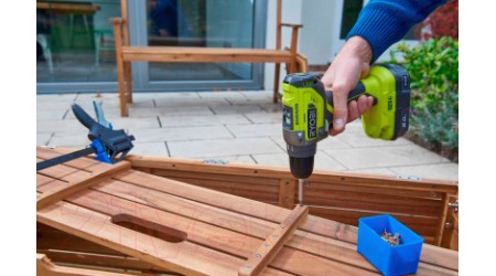 Аккумуляторная дрель-шуруповерт Ryobi R18DD5-0 (5133003596)