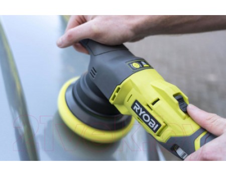 Полировальная машина Ryobi R18P-0 / 5133004845 (без батареи)