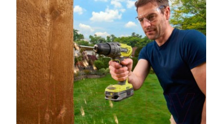 Аккумуляторная дрель-шуруповерт Ryobi R18PD5-0 (5133003595)
