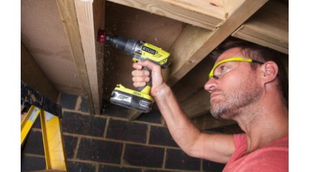 Аккумуляторная дрель-шуруповерт Ryobi R18PD3-0 (5133002888)