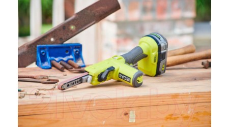 Ленточная шлифовальная машина Ryobi R18PF-0 / 5133004179 (без батареи)