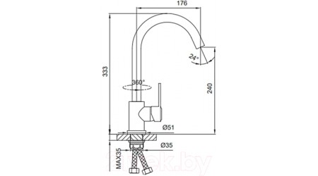 Смеситель Frud R42052-10 