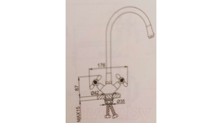 Смеситель Frud R44127-9 