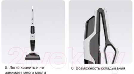Вертикальный пылесос Sate R-500 (белый)