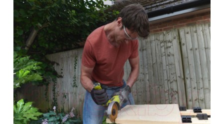 Угловая шлифовальная машина Ryobi RAG1010-125SF (5133002497)