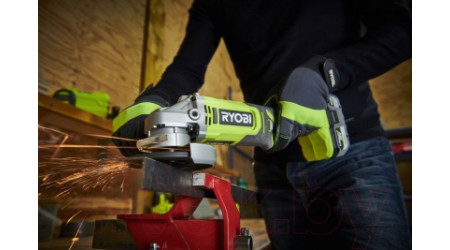 Угловая шлифовальная машина Ryobi RAG18115-0 / 5133005402 (без батареи)