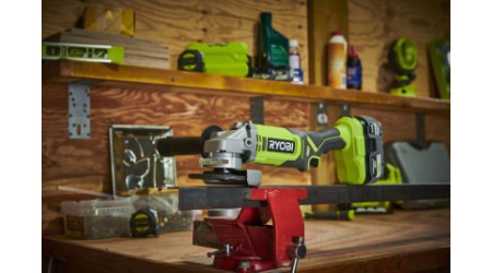 Угловая шлифовальная машина Ryobi RAG18115-0 / 5133005402 (без батареи)