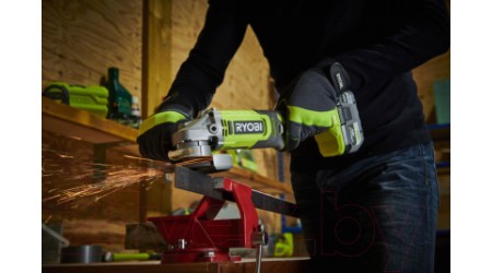 Угловая шлифовальная машина Ryobi RAG18115-0 / 5133005402 (без батареи)