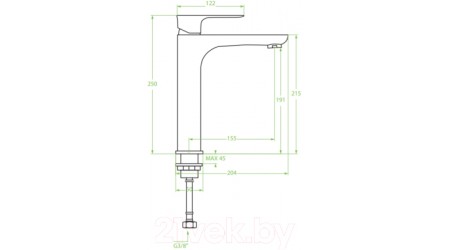 Смеситель Laveo Raila BLL02ND 