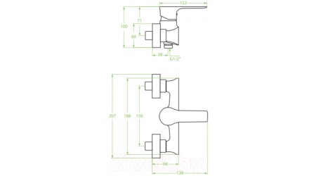 Смеситель Laveo Raila BLL640D 