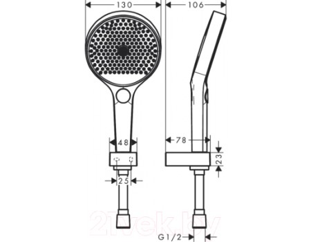 Душевой гарнитур Hansgrohe Rainfinity 26852700