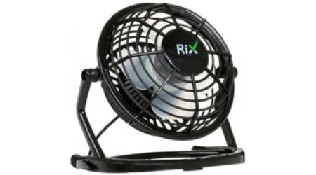 Вентилятор Rix RDF-1500USB (черный)