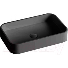 Умывальник Umy Home Rea 54 / UG20211RF (U-Coat, глянцевый черный)