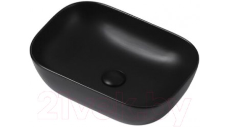 Умывальник Abber Rechteck AC2200MB (черный матовый)