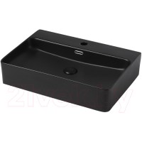 Умывальник Abber Rechteck AC2201MB (черный матовый)