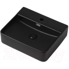 Умывальник Abber Rechteck AC2203MB (черный матовый)
