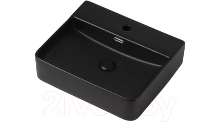 Умывальник Abber Rechteck AC2203MB (черный матовый)
