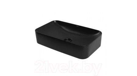 Умывальник Abber Rechteck AC2204MB (черный матовый)