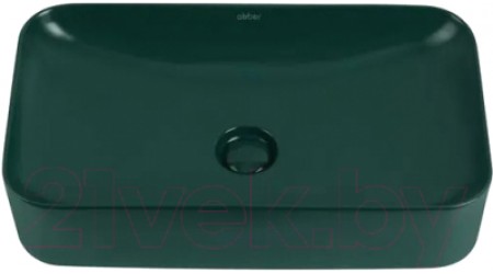 Умывальник Abber Rechteck AC2204MDG (зеленый матовый)