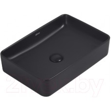 Умывальник Abber Rechteck AC2207MB (черный матовый)