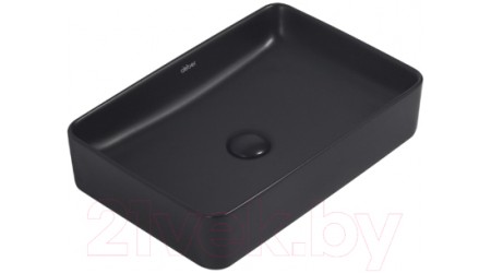 Умывальник Abber Rechteck AC2207MB (черный матовый)