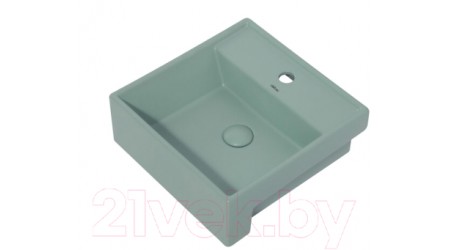 Умывальник Abber Rechteck AC2208MCG (светло-зеленый матовый)