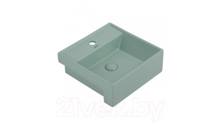 Умывальник Abber Rechteck AC2208MCG (светло-зеленый матовый)