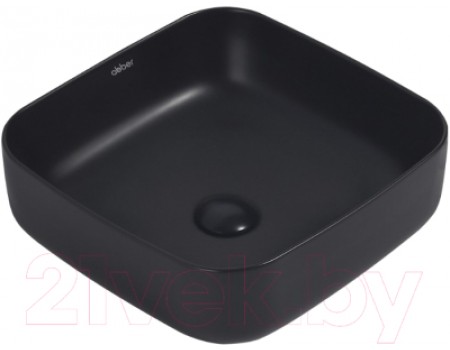 Умывальник Abber Rechteck AC2211MB (черный матовый)