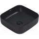 Умывальник Abber Rechteck AC2211MB (черный матовый)