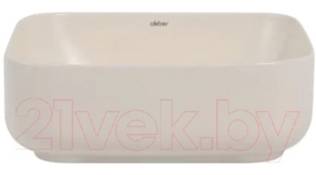 Умывальник Abber Rechteck AC2211MBE (светло-бежевый матовый)