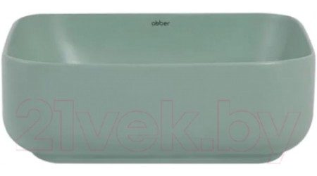 Умывальник Abber Rechteck AC2211MCG (светло-зеленый матовый)