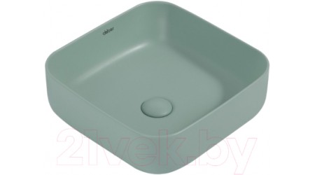 Умывальник Abber Rechteck AC2211MCG (светло-зеленый матовый)