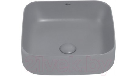 Умывальник Abber Rechteck AC2211MG (серый матовый)