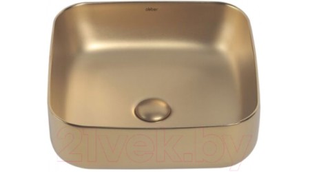 Умывальник Abber Rechteck AC2211MMG (золото матовый)