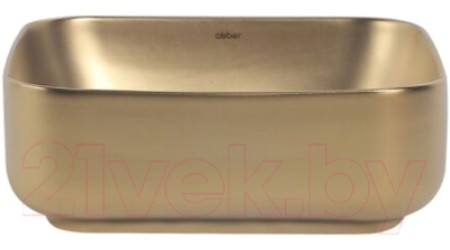 Умывальник Abber Rechteck AC2211MMG (золото матовый)