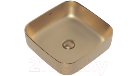 Умывальник Abber Rechteck AC2211MMG (золото матовый)