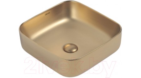 Умывальник Abber Rechteck AC2211MMG (золото матовый)